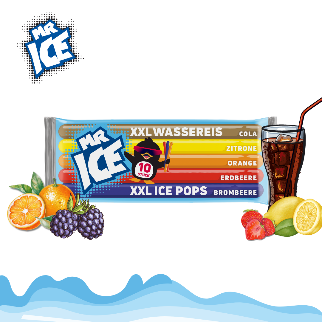 Neues aus dem Bereich Süßwaren: MR ICE Wassereis