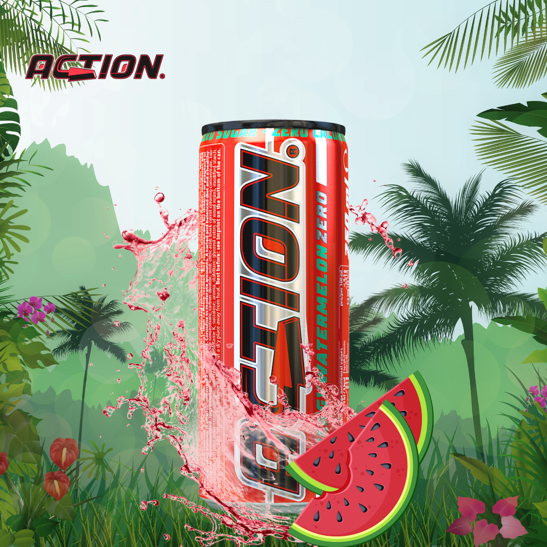 Neues aus dem Bereich Getränke: ACT!ON Watermelon ZERO